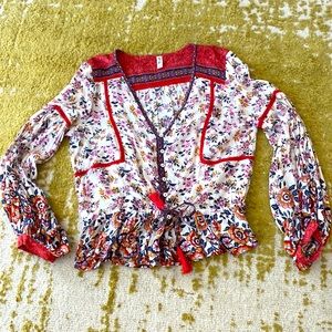 Spell blouse Elle rosewood size medium